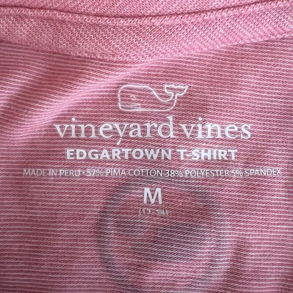 Vineyard Vines Pink Boys M Long Sleeve Edgartown T-shirt - Picture 7 of 7